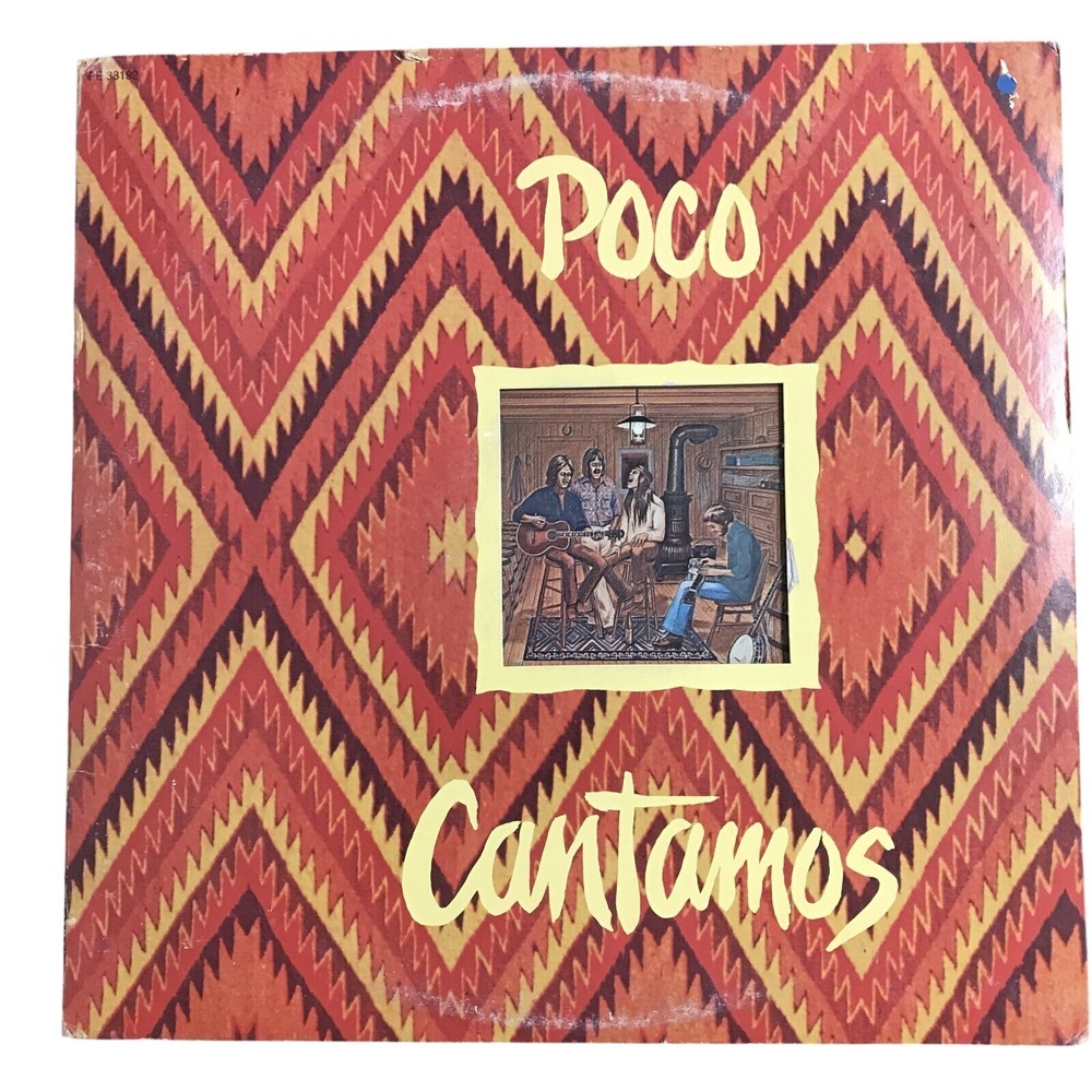 Poco Cantamos Vinyl LP 12" Orange Label PE 33192 Country Rock 70s Americana Boho